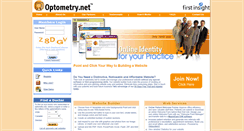 Desktop Screenshot of optometry.net